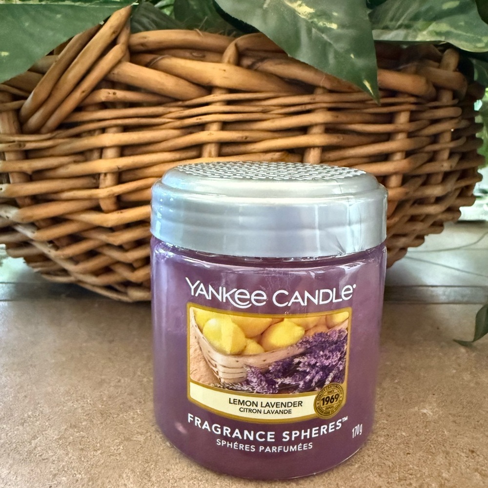 Yankee Candle Lemon Lavender Fragrance Beads Orbs New - Picture 1 of 6